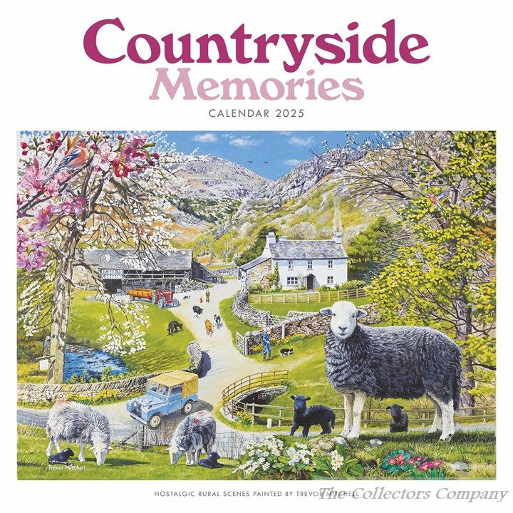 Countryside Memories, Trevor Mitchell Wall Calendar 2025