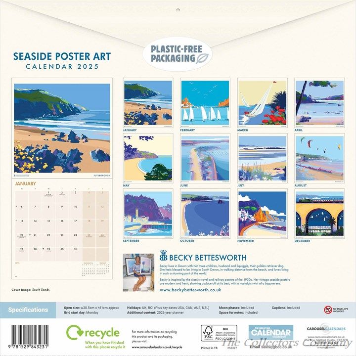 Seaside Event Calendar 2025