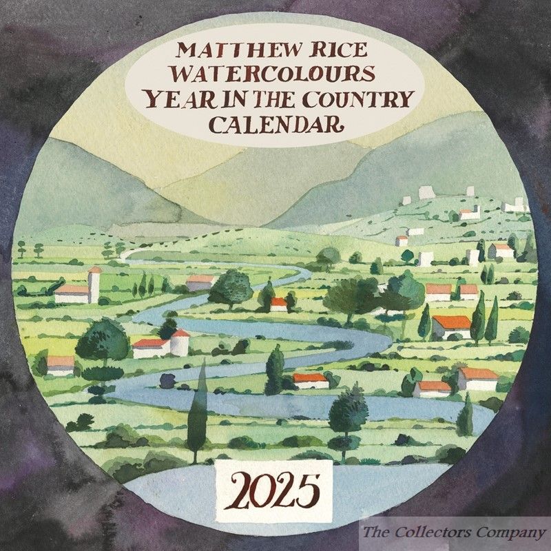 A Year in the Country: Matthew Rice Calendar 2025