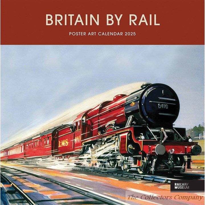 National Railway Museum Britain By Rail Calendar 2025
