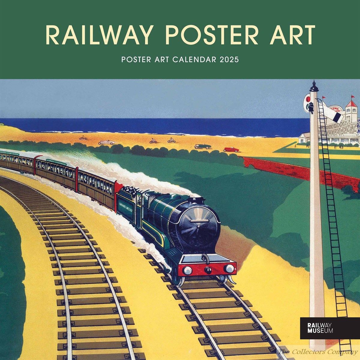 NRM, Railway Poster Art Wall Calendar 2025