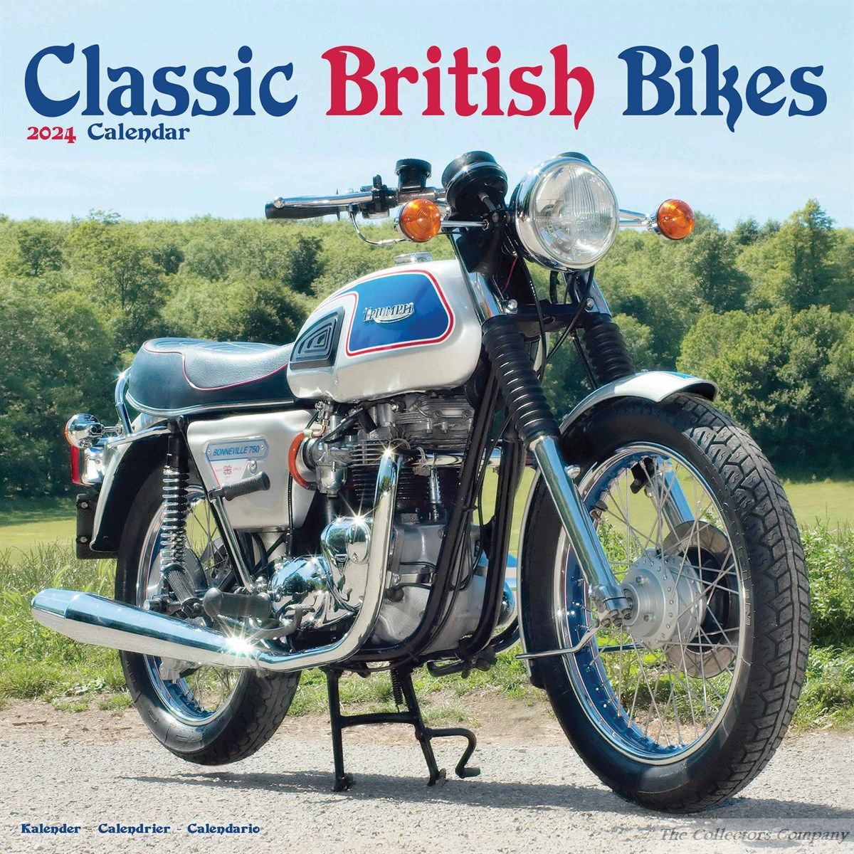Classic British Bikes Calendar 2024