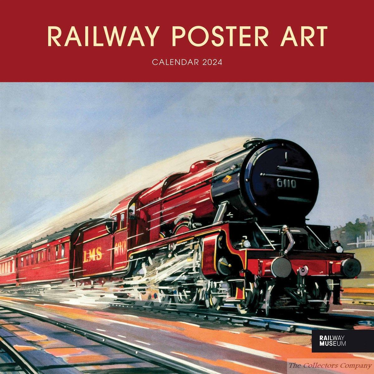 National Railway Museum Railway Poster Art Calendar 2024 By Carousel 