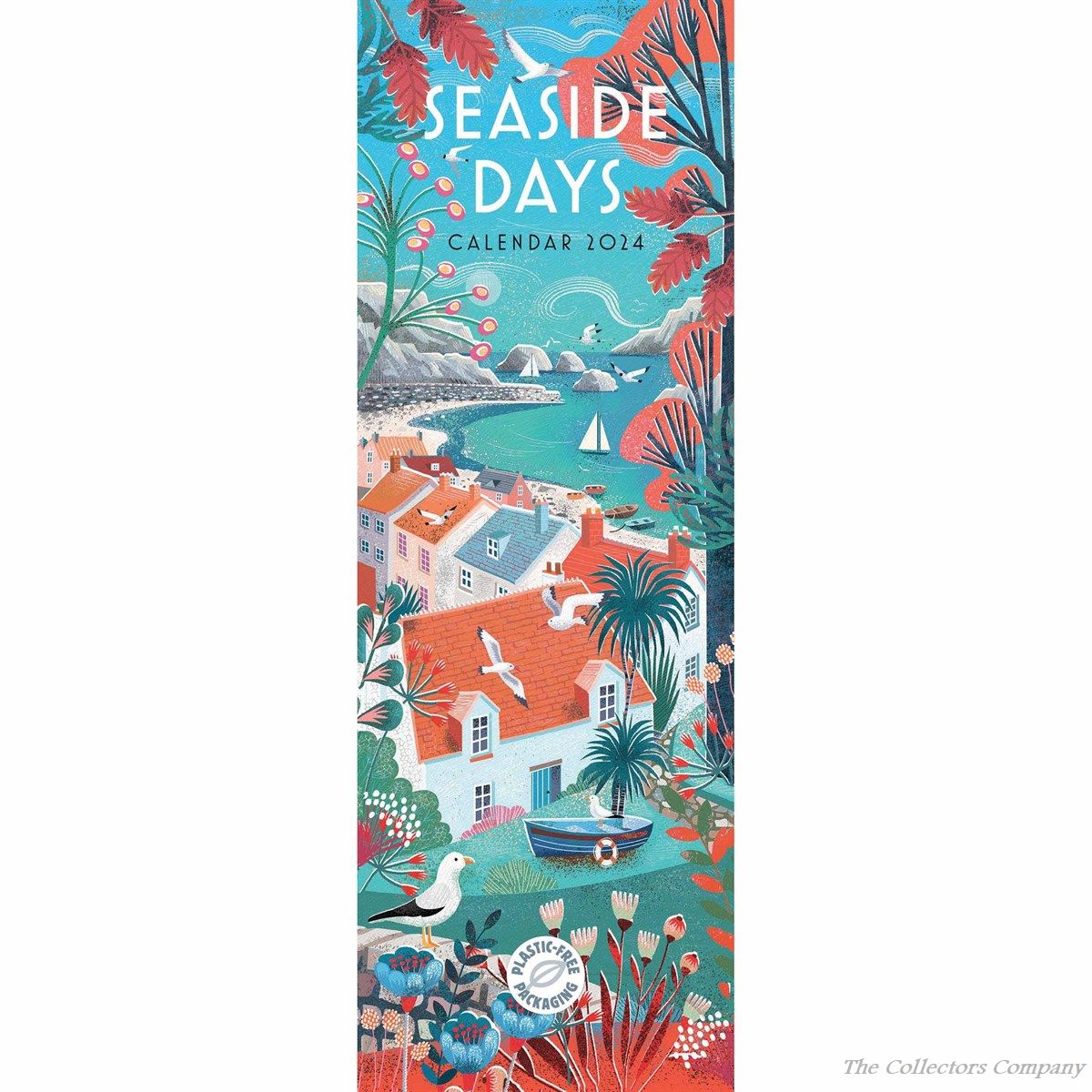 Seaside Days Slim Calendar 2024 240839