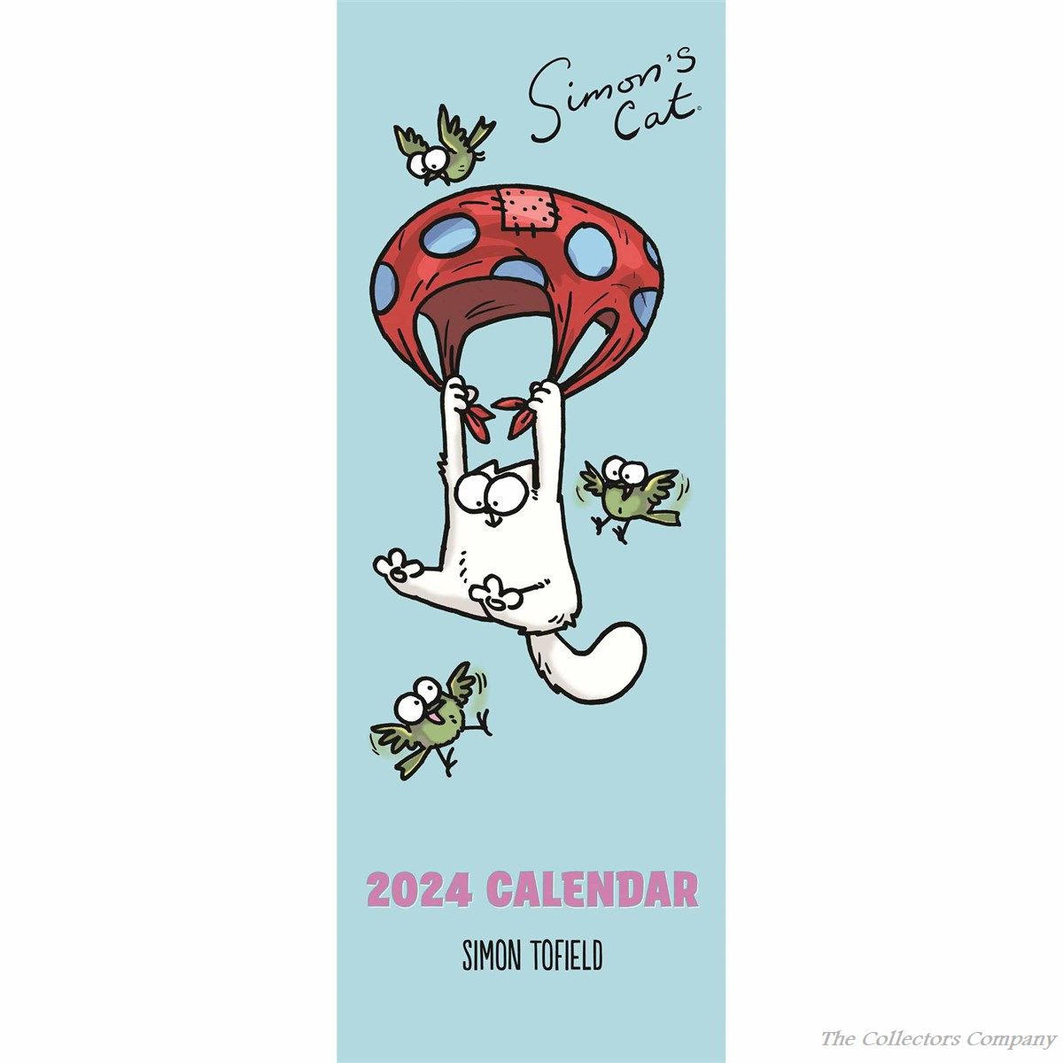 Simons Cat Slim Calendar 2024 