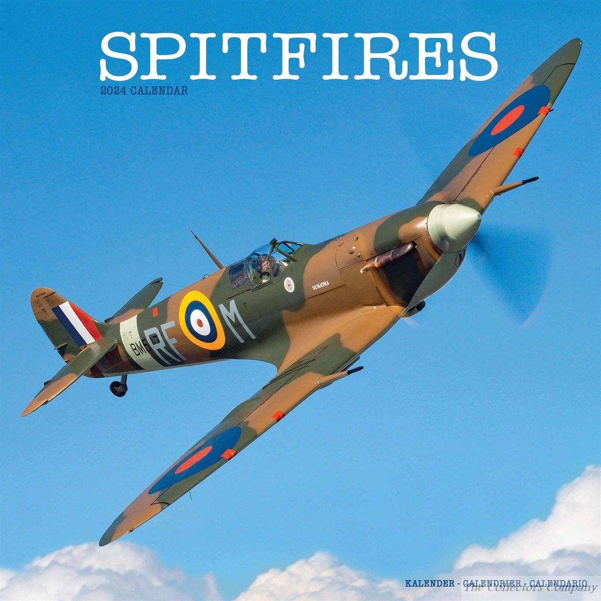 Spitfires Wall Calendar 2024