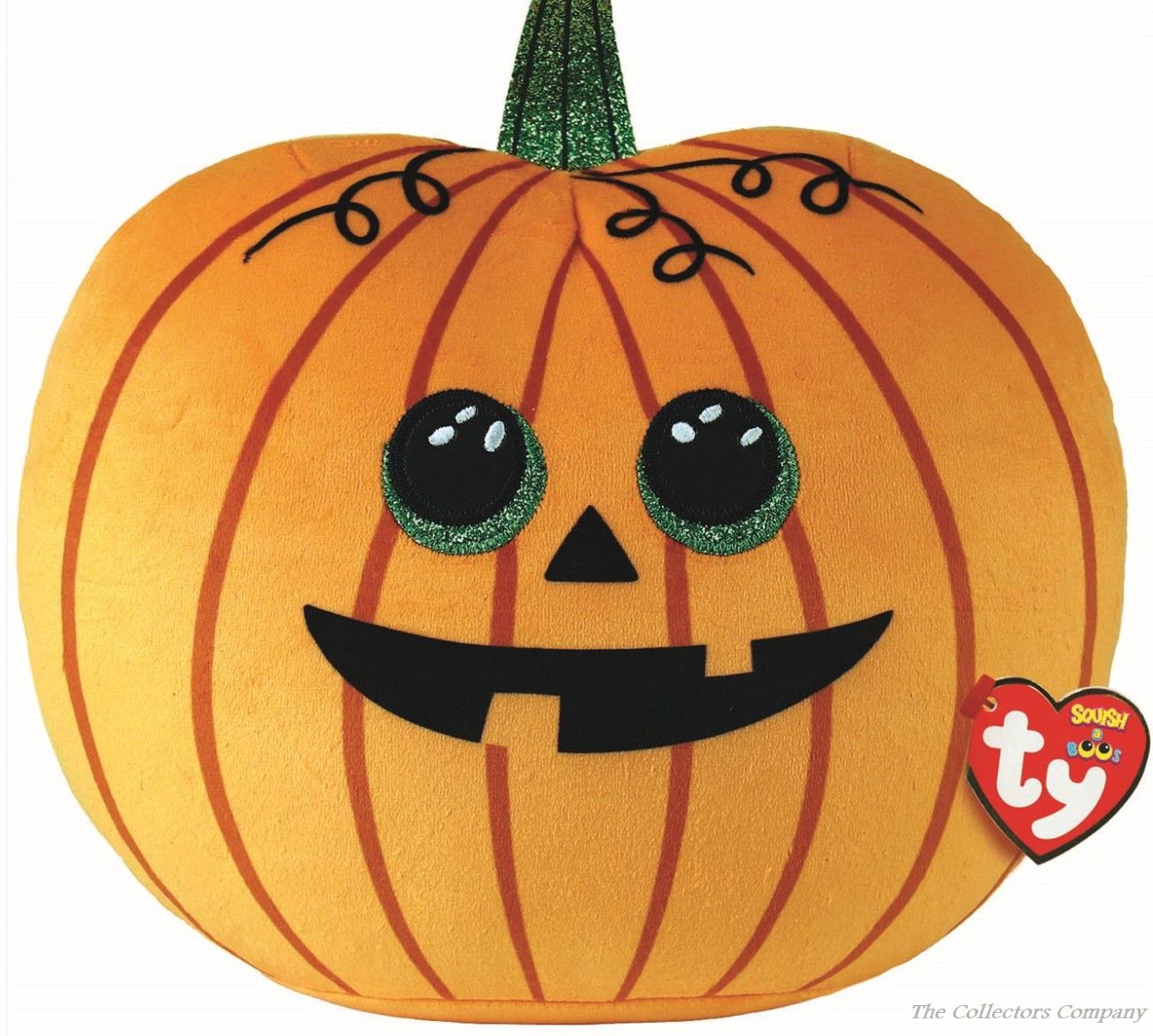 Seeds Pumpkin Halloween Limited Edition Squish-a-boo by TY 10 inches 39307