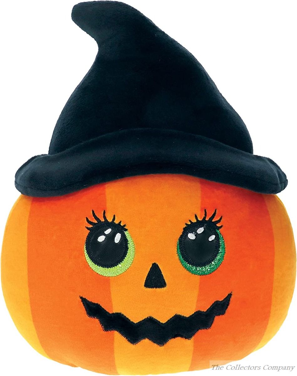 TY Ramona Pumpkin Halloween Squish a Boo