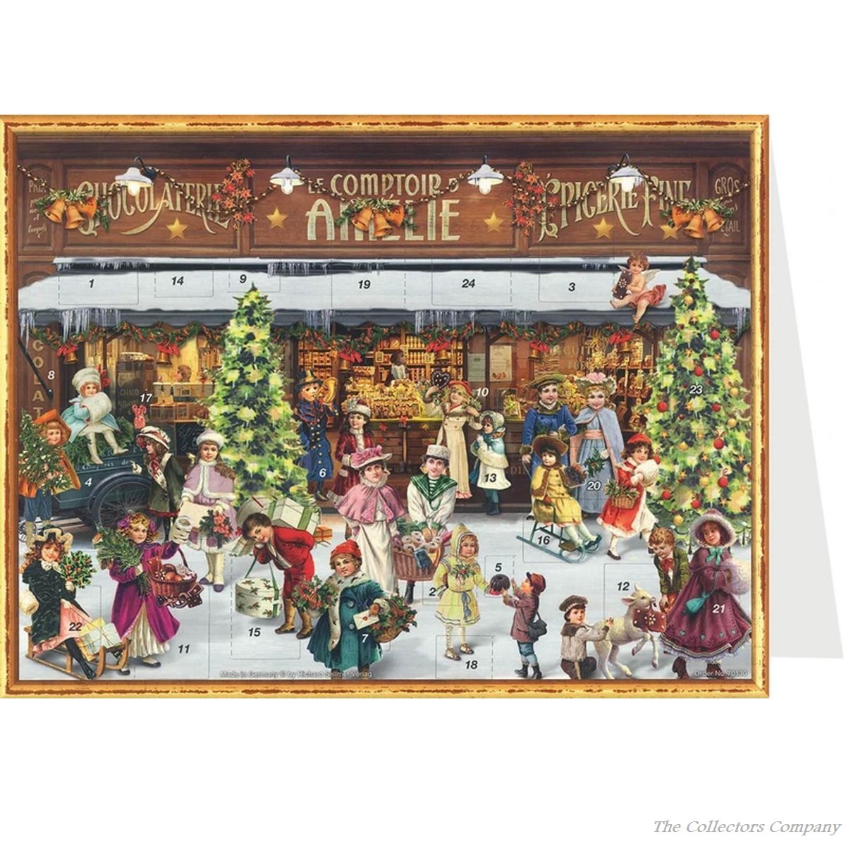 Richard Sellmer Advent Calendar Card The Chocolate Shop 40130