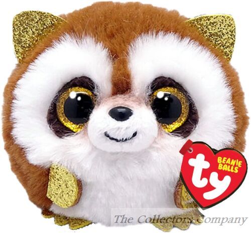 TY Pickpocket Racoon Beanie Ball 42540