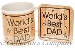 World's Best Dad Mug & Coaster Set | JD61002