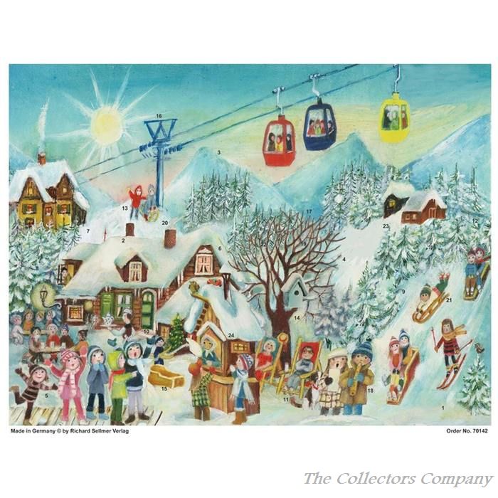 Richard Sellmer Advent Calendar In the Ski Resort 70142