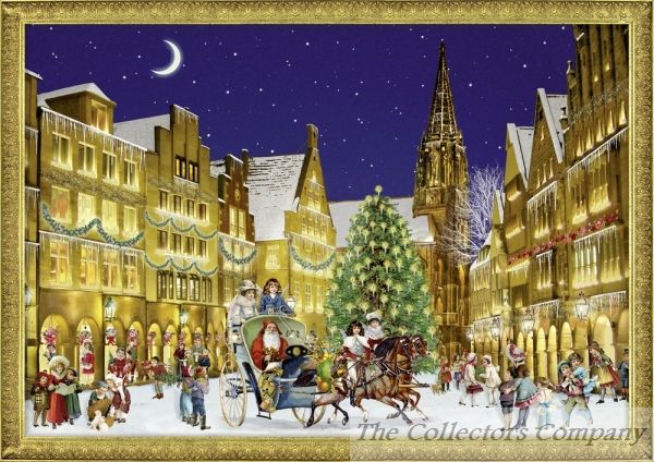 German Town at Christmas Advent Calendar Coppenrath 71323