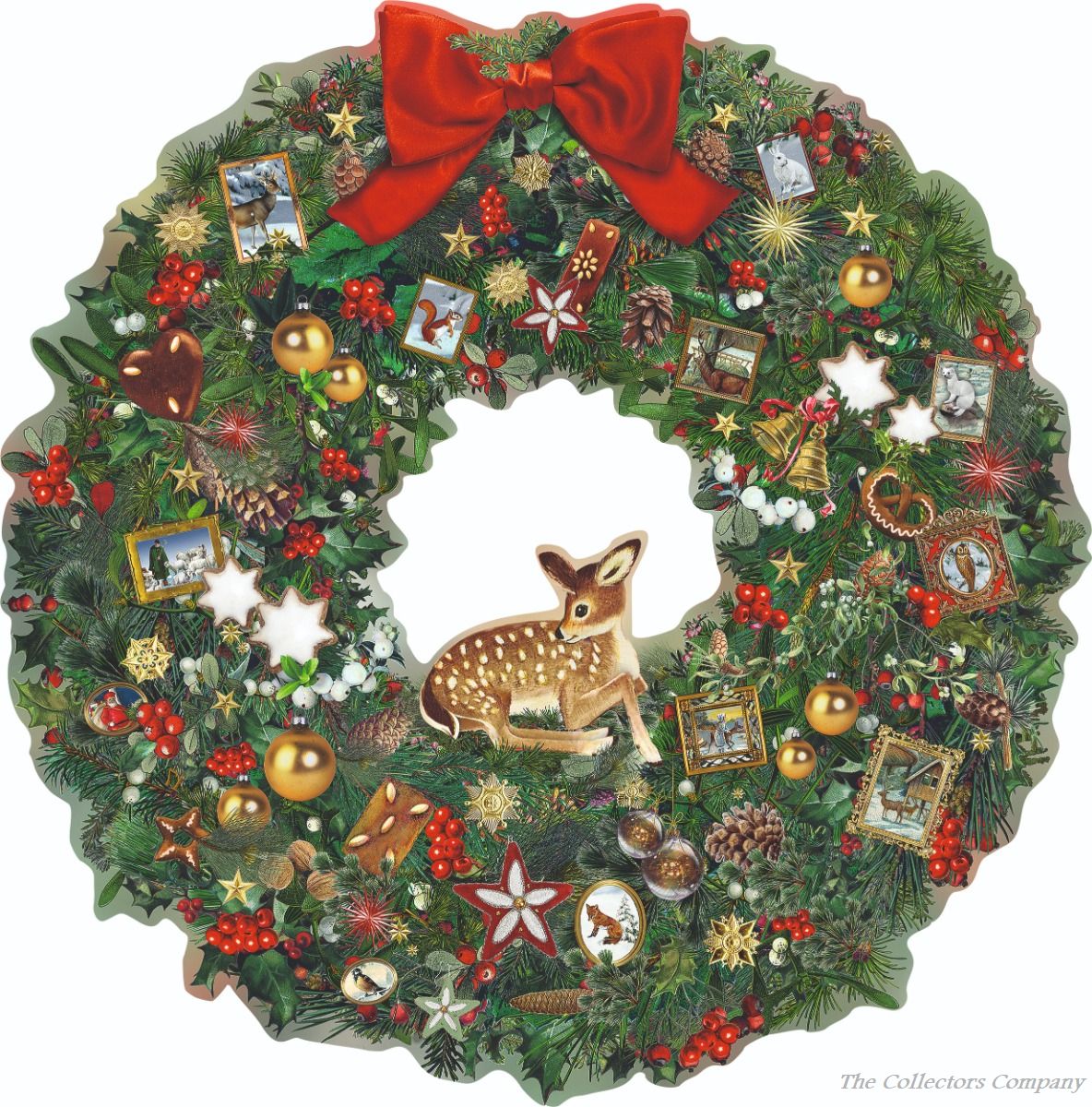 Coppenrath Festive Wildlife Wreath Advent Calendar 71979