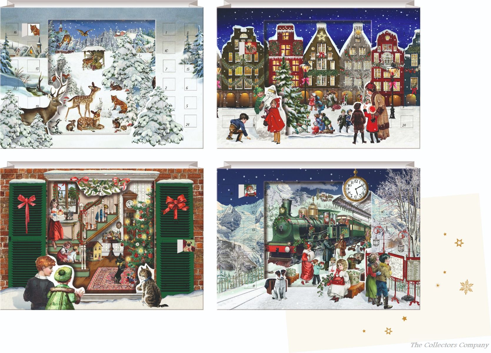 Coppenrath 3D Winterscapes Advent Calendar Cards 72002