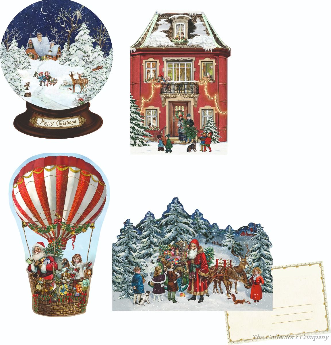 Coppenrath Little Christmas Cutouts Advent Calendar Cards 72014