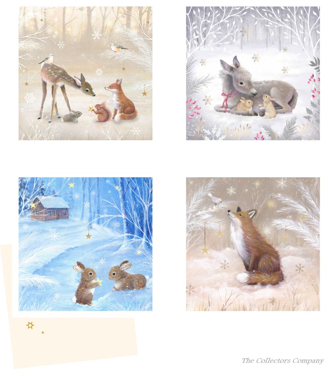 Coppenrath Cute Winter Wildlife Advent Calendar Cards 72279