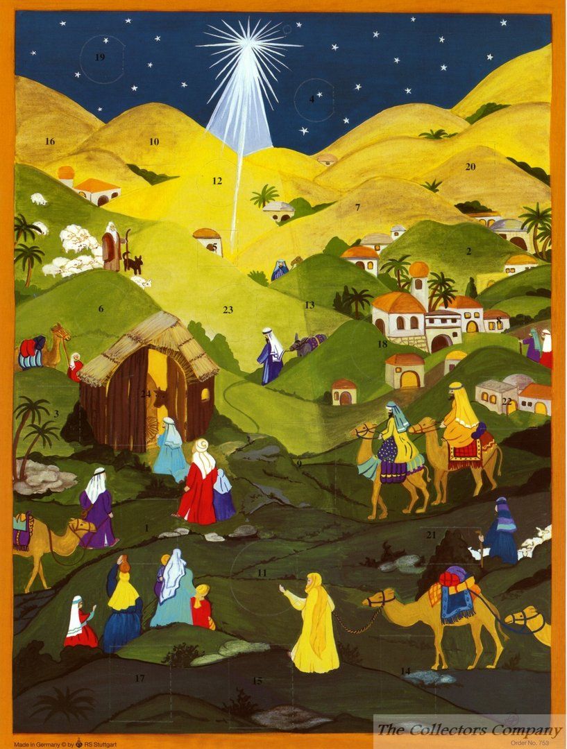 Richard Sellmer Advent Calendar In the Hills of Bethlehem 