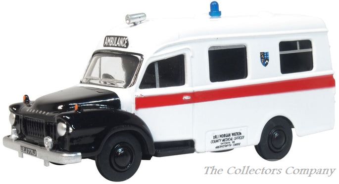 Oxford Diecast Bedford J1 Ambulance Aberystwyth 76BED008