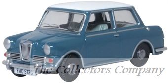 Oxford Diecast Riley Elf MkIII Persian Blue Snowberry White 76RE002