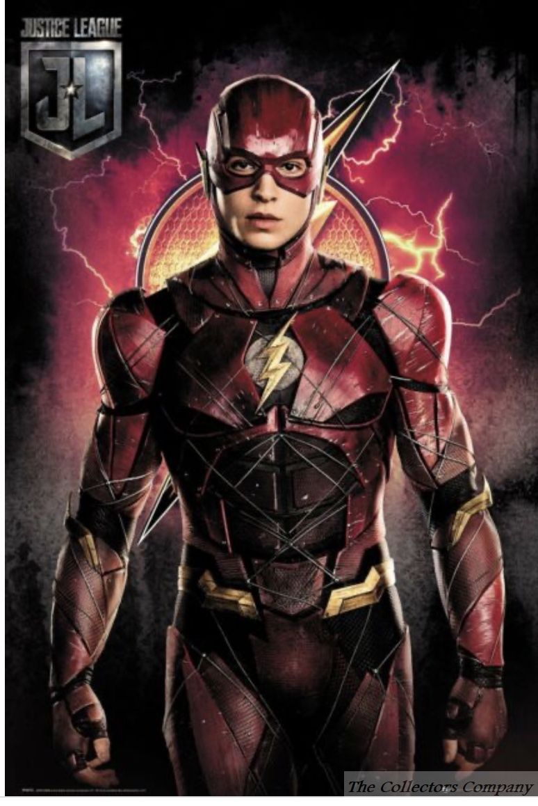 Justice League The Flash Solo Maxi Poster FP4573