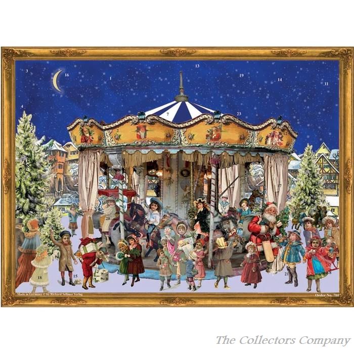 Richard Sellmer Advent Calendar Christmas Carousel 780 