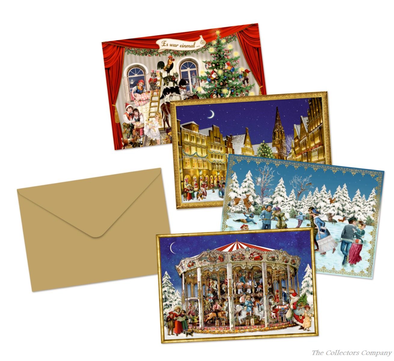 Coppenrath Victorian Scenes Mini Advent Calendar Cards 92349