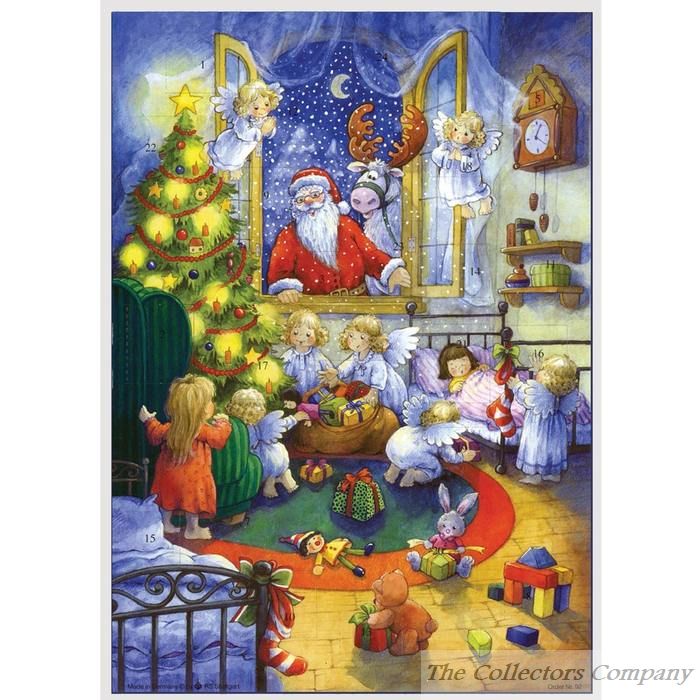 Richard Sellmer Traditional Advent Calendar Christmas Dreams (A4 Size) 92