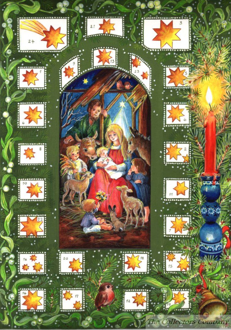 Richard Sellmer Advent Calendar Nativity Scene 44