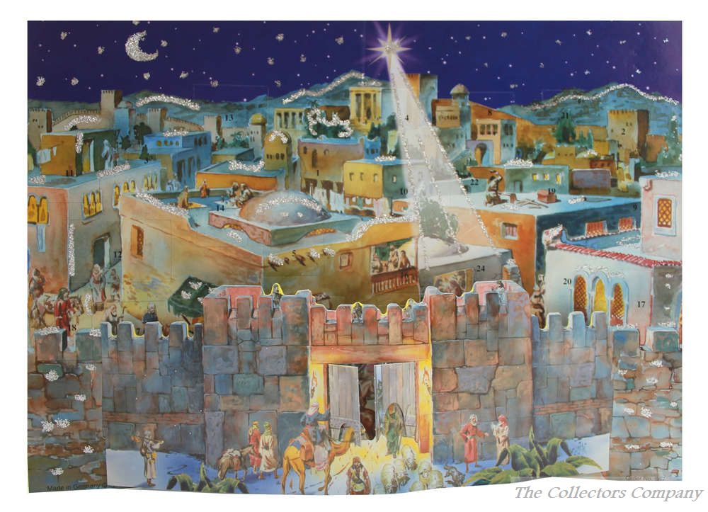 Richard Sellmer 3D Traditional Advent Calendar Old Oriental Town 567 