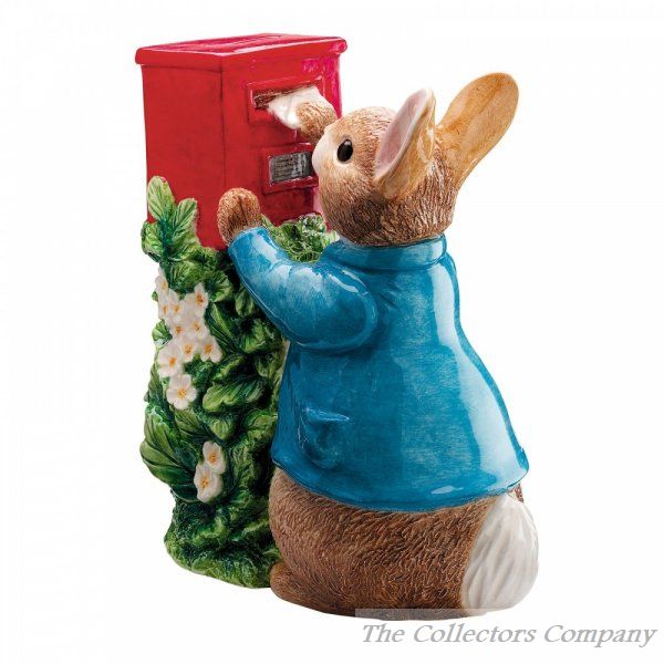 Peter Rabbit Posting A Letter Money Bank A7170 