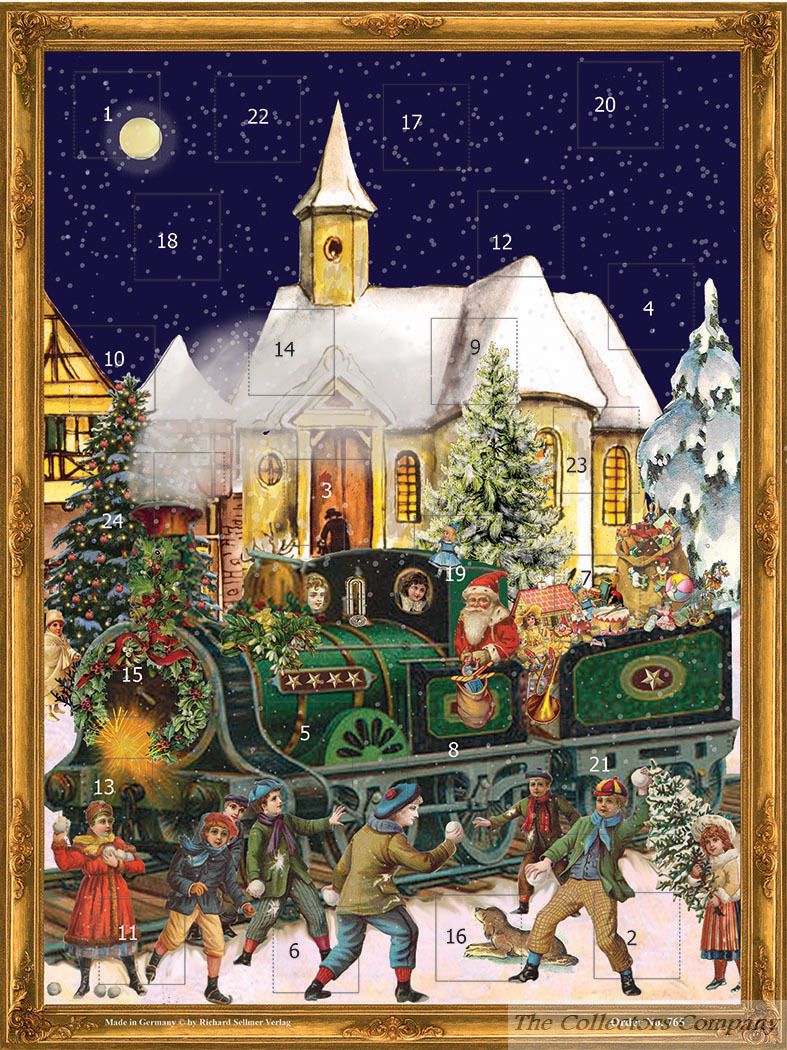 Richard Sellmer Advent Calendar The Christmas Train 765