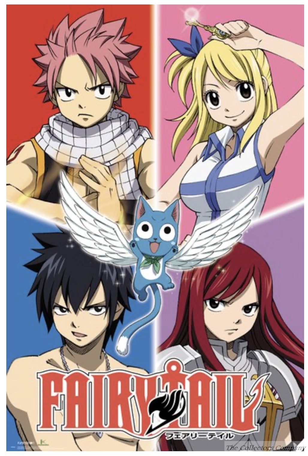 Fairy Tail Quad Maxi Poster by GB Eye FP4543 