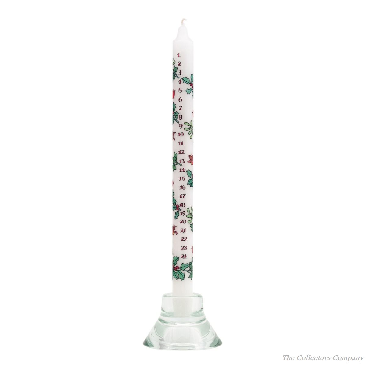 Holly and the Ivy Advent Candle Alison Gardiner CA3