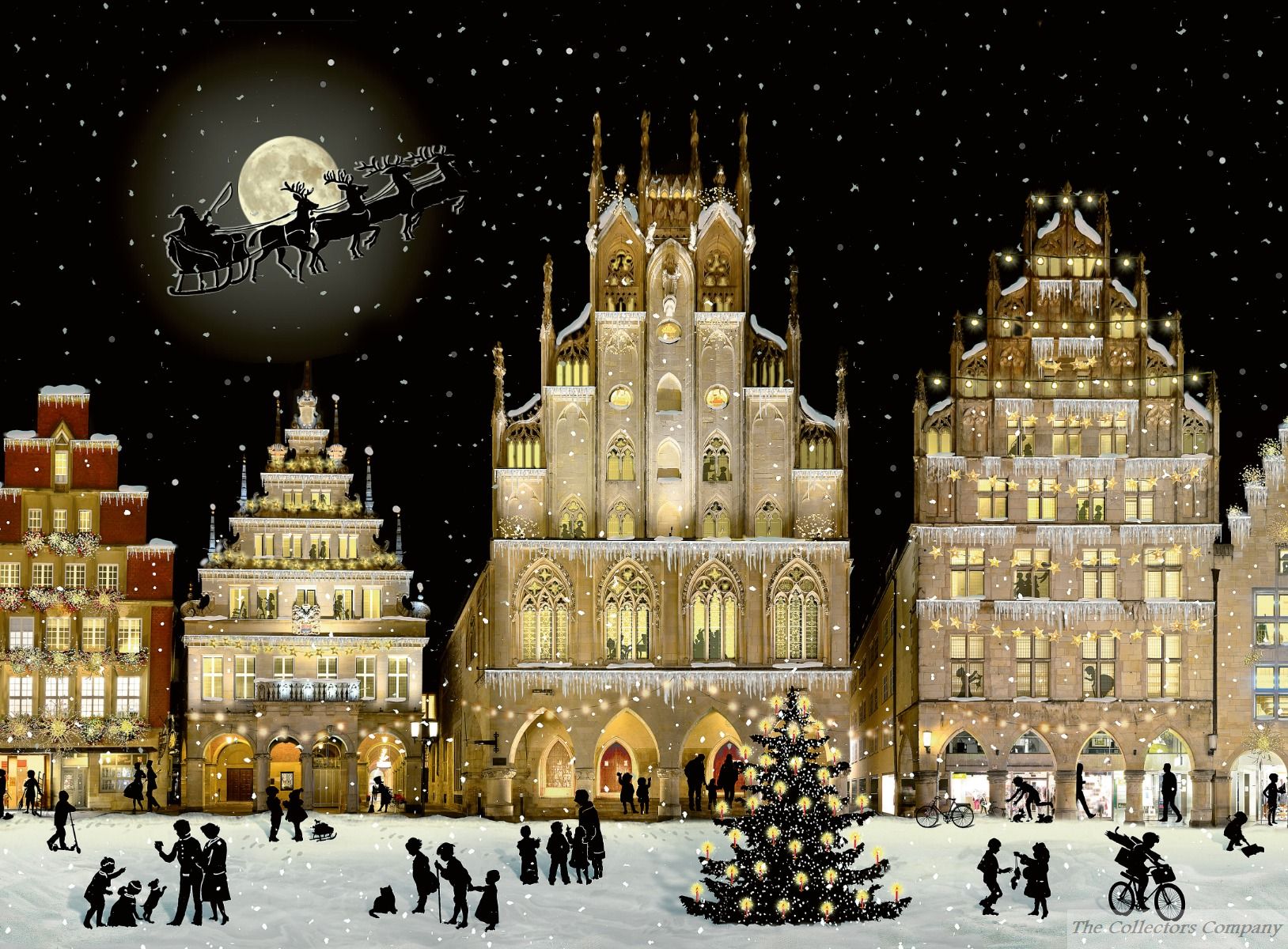 Christmas Lights Cityscape Advent Calendar Coppenrath 95320