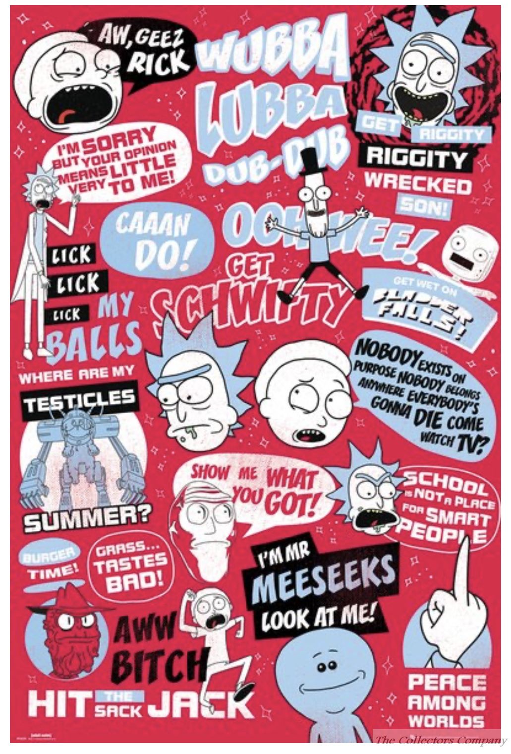 Rick and Morty Quotes Maxi Poster by GB Eye FP4539