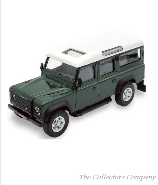 Cararama Land Rover Defender Bronze Green 453240