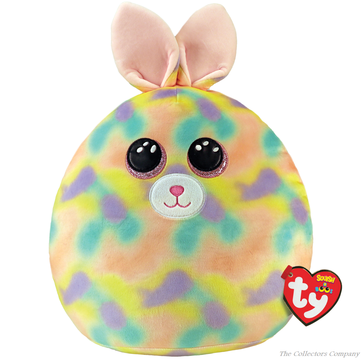 TY Furry Bunny Easter Squish-A-Boo