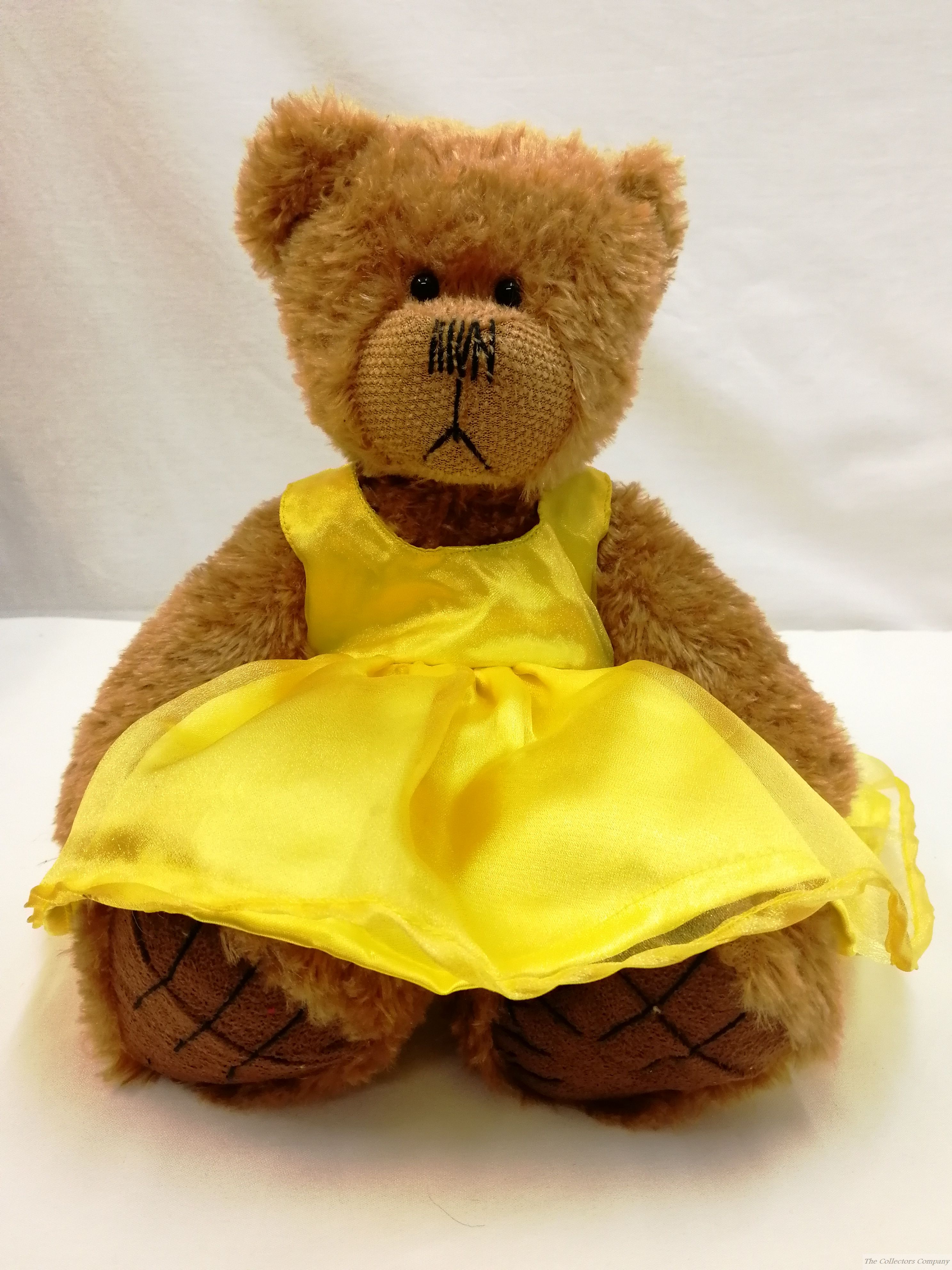 Alice's Bear Shop Clothes - Tilly Yellow Dress 