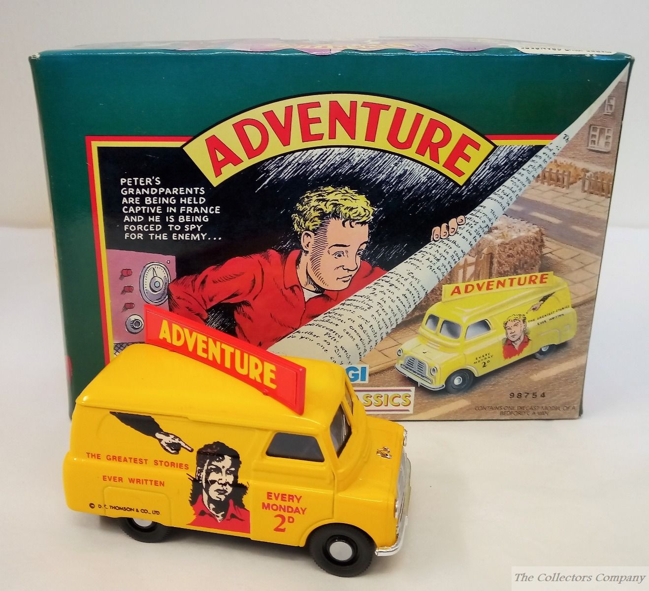 Corgi Comic Classics 'Adventure' Bedford C A Van Limited Edition 98754