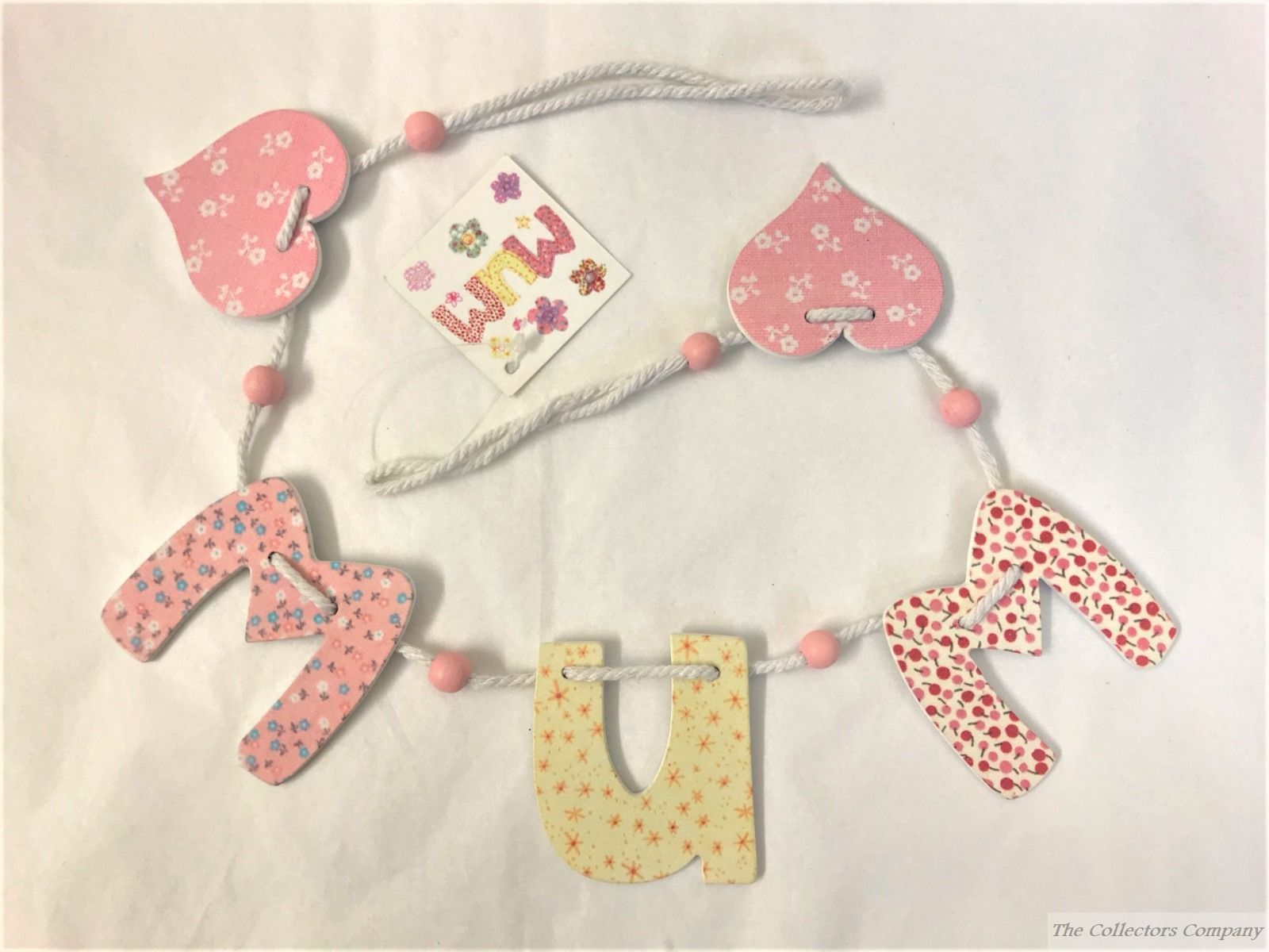 Mum Wooden Bunting by Abigail LP21445
