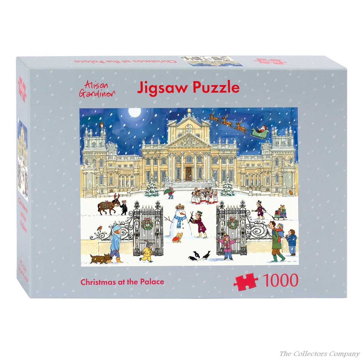 Christmas at the Palace 1000 piece Jigsaw Puzzle by Alison Gardiner JIGC6