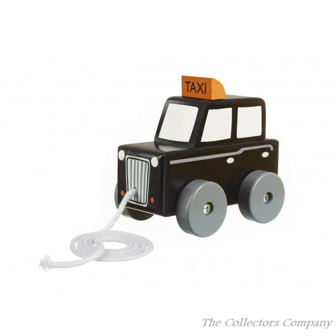 London Taxi Pull Along Wooden Toy  