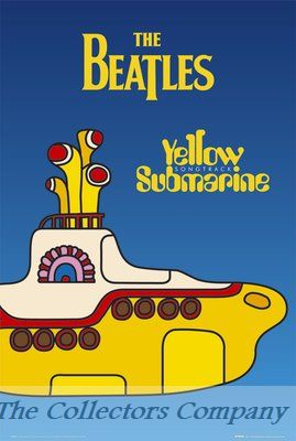 The Beatles  Yellow Submarine Cover Maxi Poster by GB Eye LP0614
