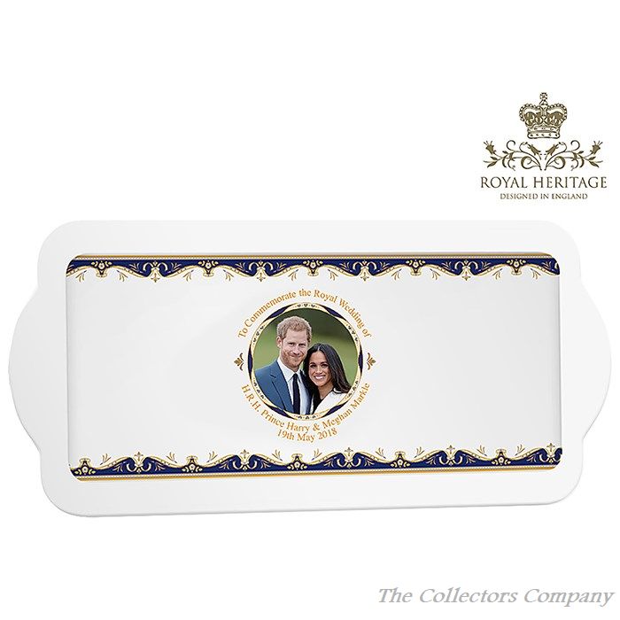 Prince Harry & Meghan Markle Royal Wedding Melamine Sandwich Tray LP18081