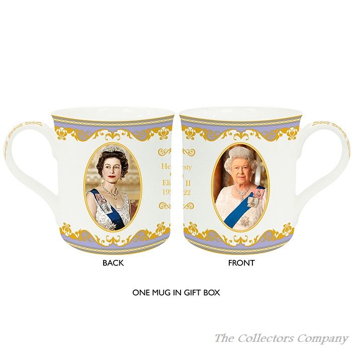 Commemorative Queen Elizabeth II Windsor mug LP18202