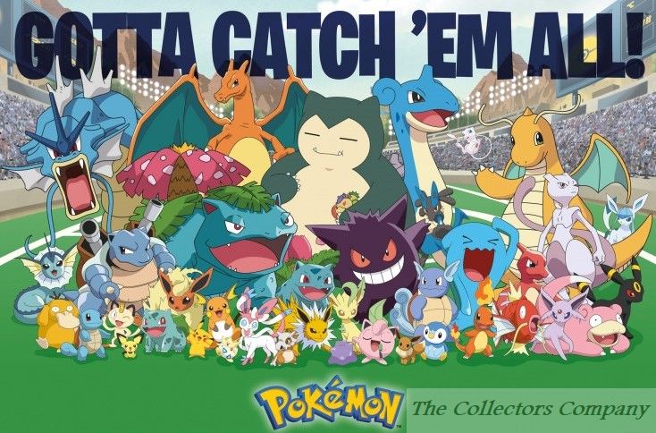 Pokemon All Time Favourites Poster MX0001