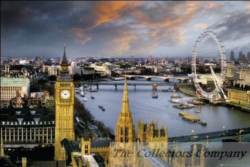 London Thames Reichold Photographic Poster GB Eye