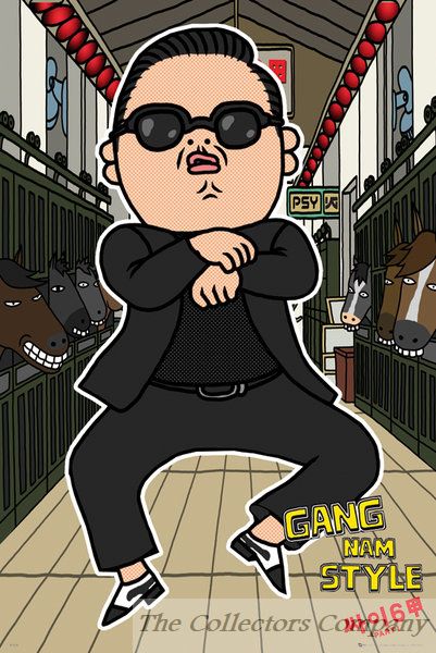 PSY Gangnam Style Graphical Image Poster LP1624