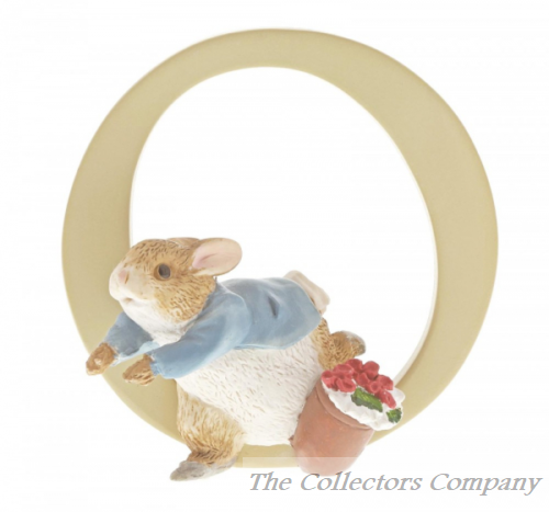 Beatrix Potter Alphabet Letter O Peter Rabbit by Enesco A5007